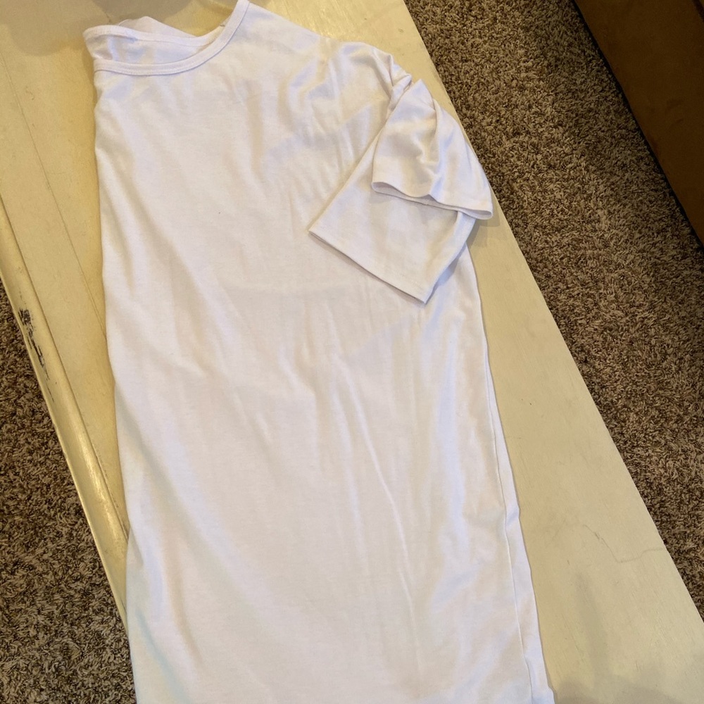 LuLaRoe White Irma